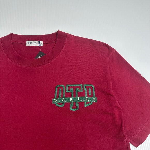 Vintage Oakley Thermonuclear Protection Tee L - Picture 2 of 4